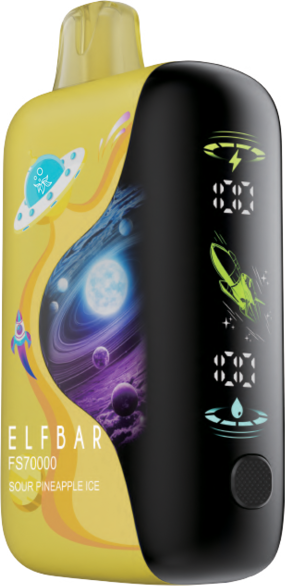 SOUR PINEAPPLE ICE - ELFBAR FS70K DISPOSABLE