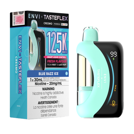 ENVI x TasteFlex Cresmo 125K Blue Razz Ice