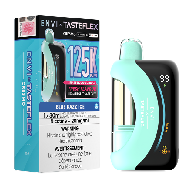 ENVI x TasteFlex Cresmo 125K Blue Razz Ice
