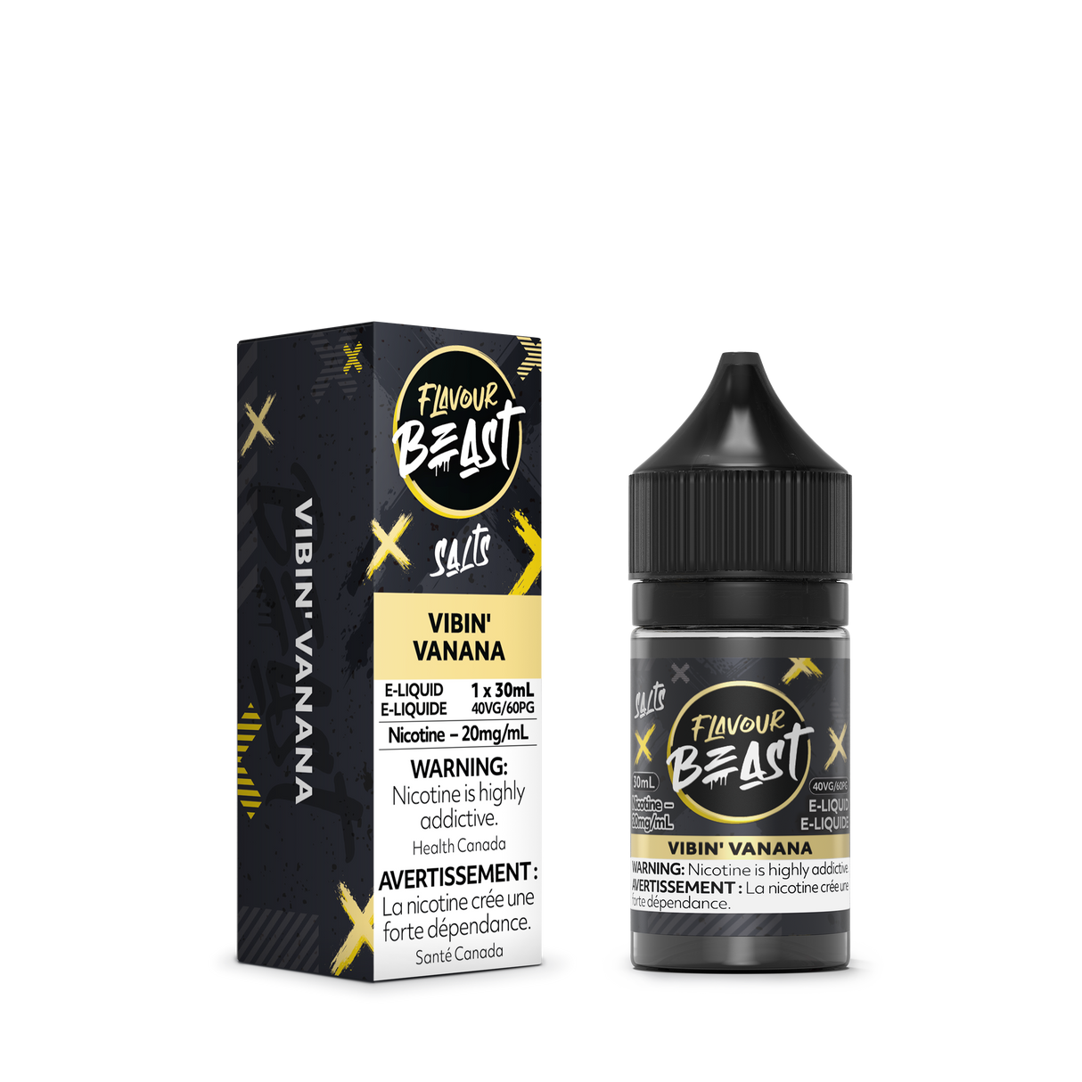 Vibin Vanana - Flavour Beast Nic Salt E-Liquid