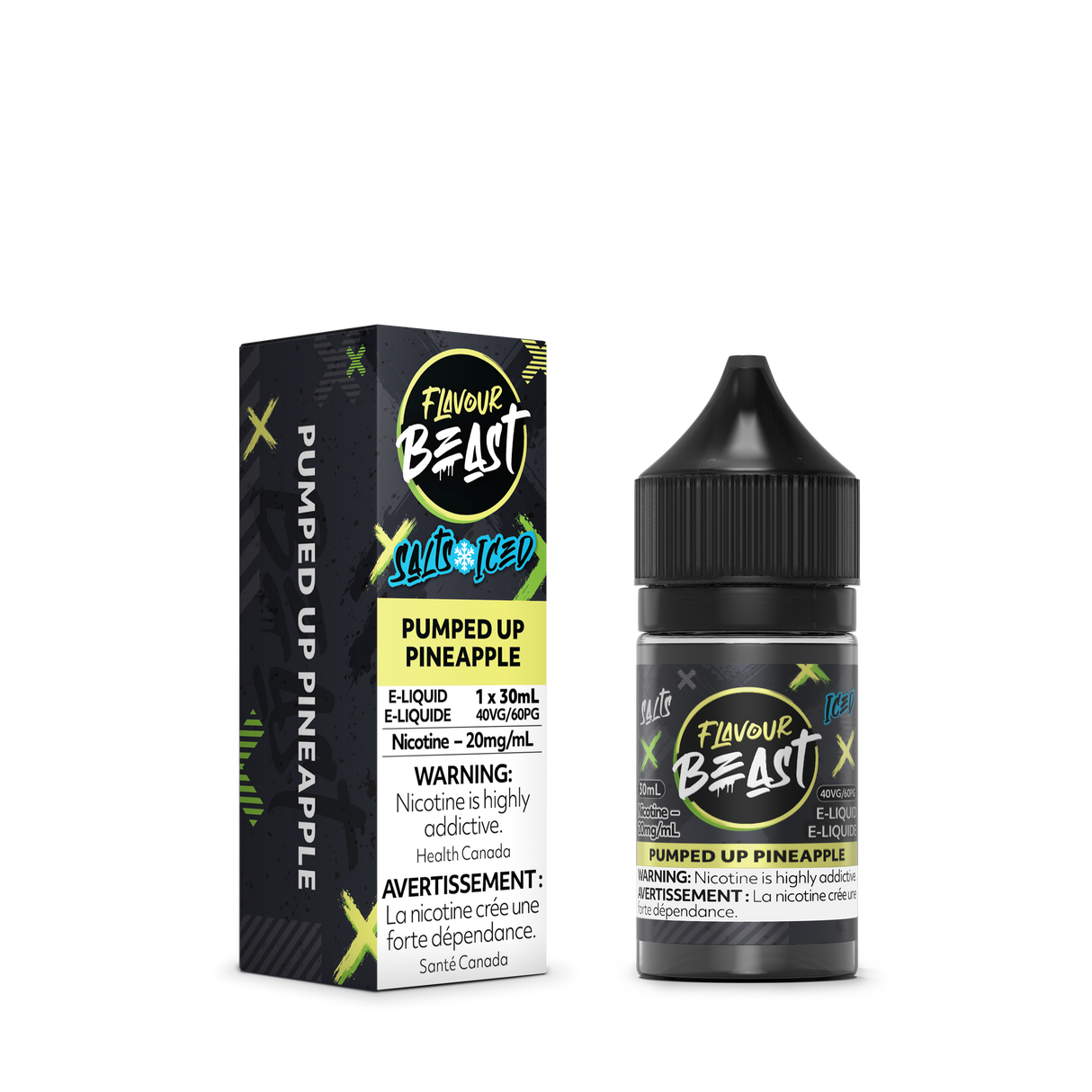 Pumped Up Pineapple - Flavour Beast Nic Salt E-Liquid