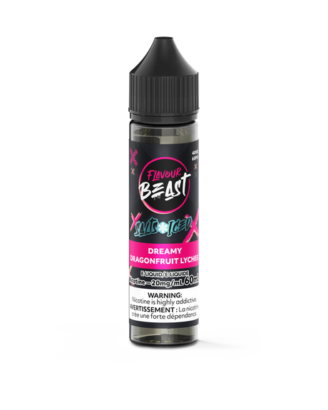 Dreamy Dragonfruit Lychee Iced - Flavour Beast Vape Juice E-Liquid Nic Salt 60ml