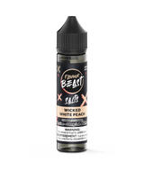 Flavour Beast Salt Juice E-Liquid - Wicked White Peach 60ml
