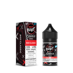 Red Classic Iced Chuggin Series Salt Flavour Beast Juice E-Liquid 30ml Pack