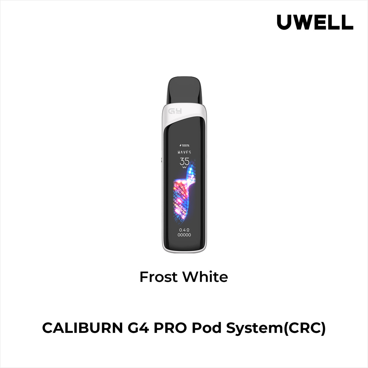UWELL Caliburn G4 Pro Pod Kit [CRC] - 35W - 1800mAh - Touchscreen UI
