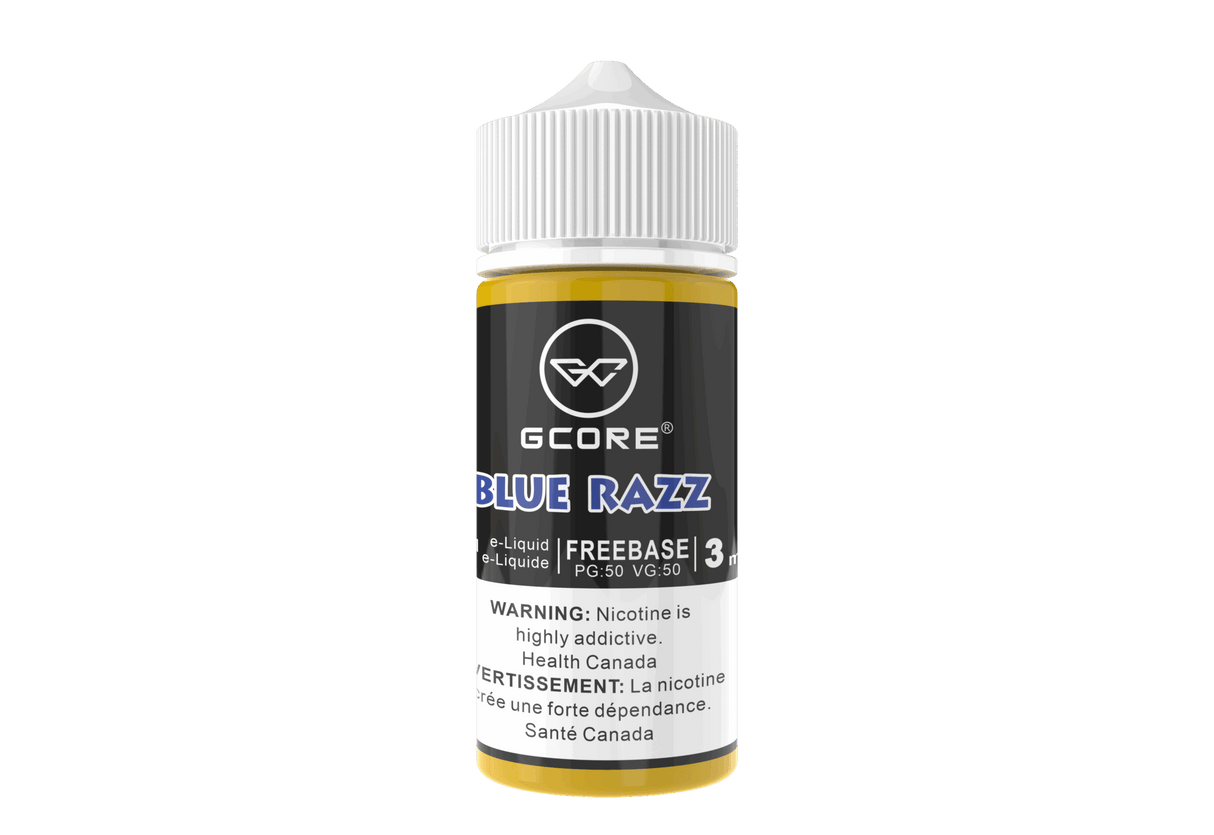 GCORE 100mL Freebase Vape Juice - Blue Razz