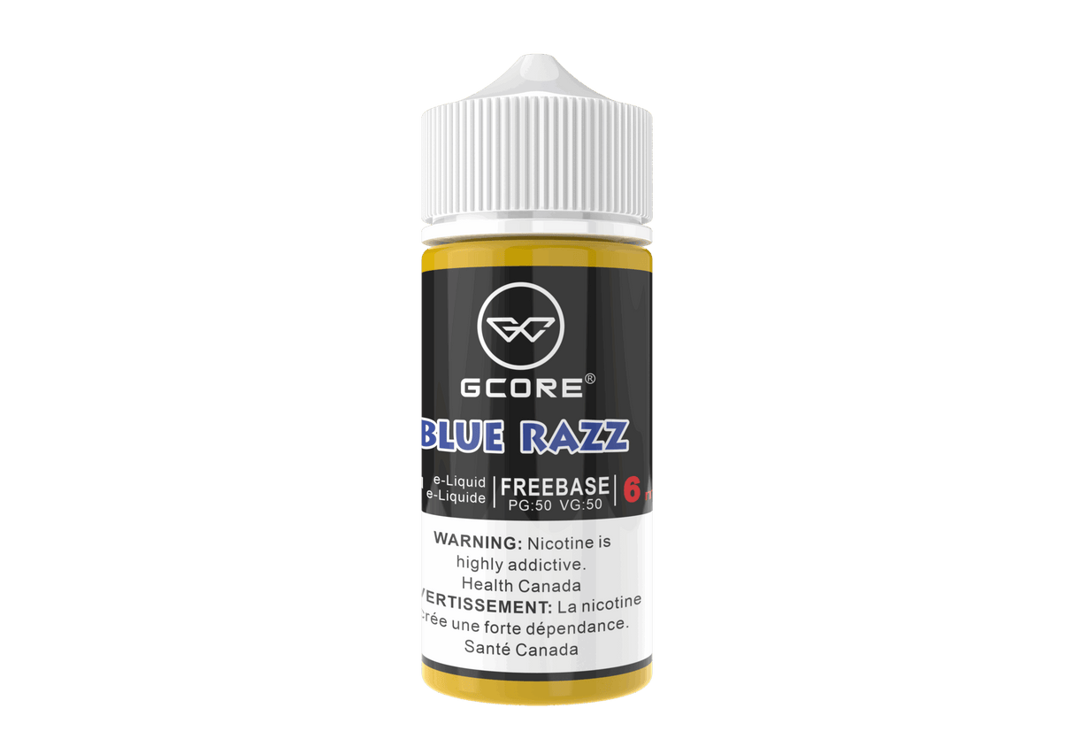 GCORE 100mL Freebase Vape Juice - Blue Razz