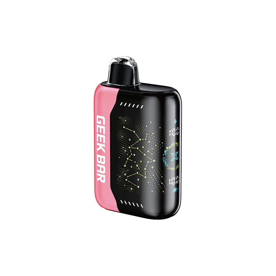 Geek Bar Pulse X 25000 Puffs Juicy Peach Ice flavour 20mg/ml, 20ml e-liquid.
