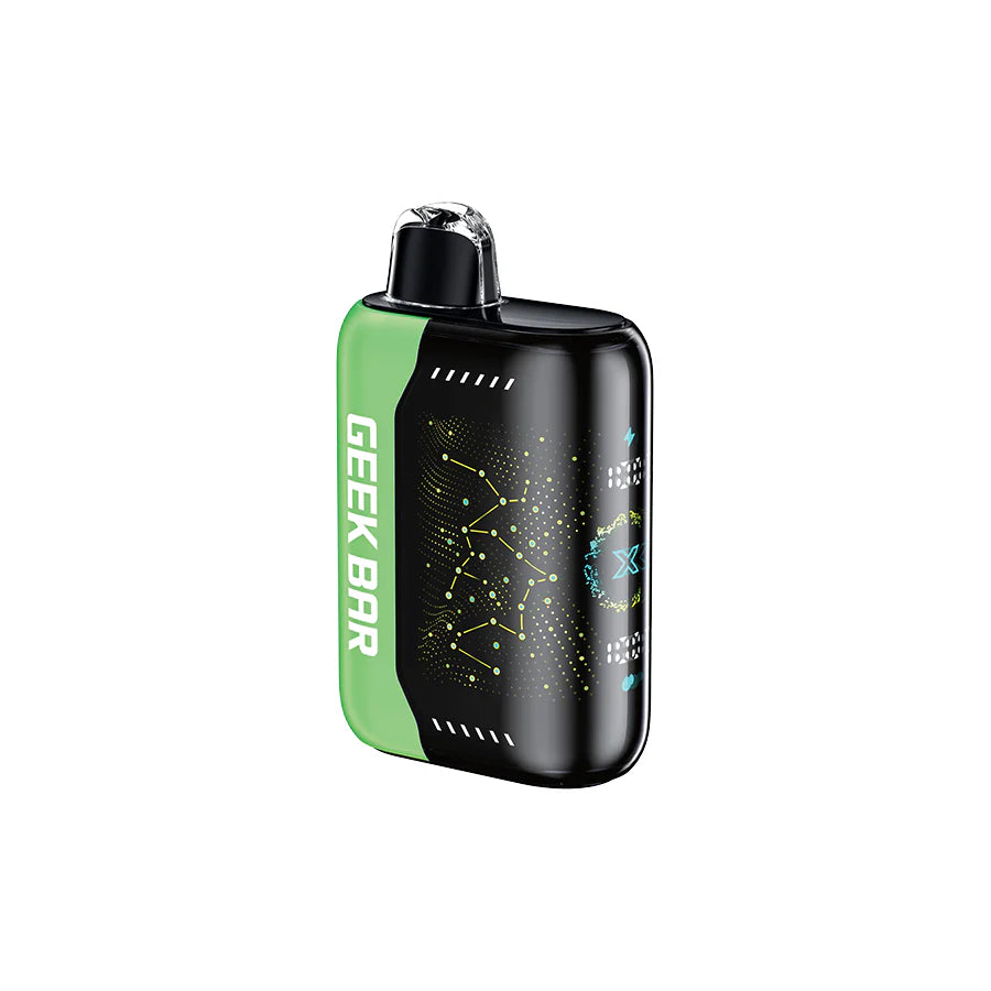 Geek Bar Pulse X 25000 Puffs White Grape Ice flavour 20mg/ml, 20ml e-liquid.