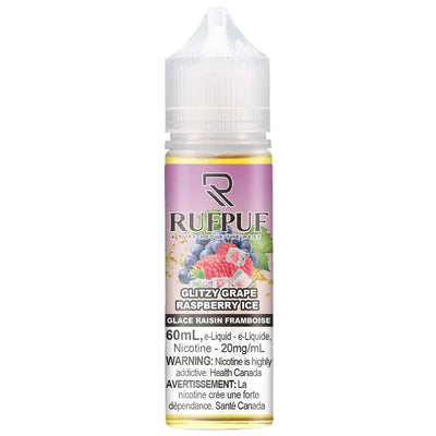 GLITZY GRAPE RASPBERRY ICE - RUFPUF NIC SALTS 60ML