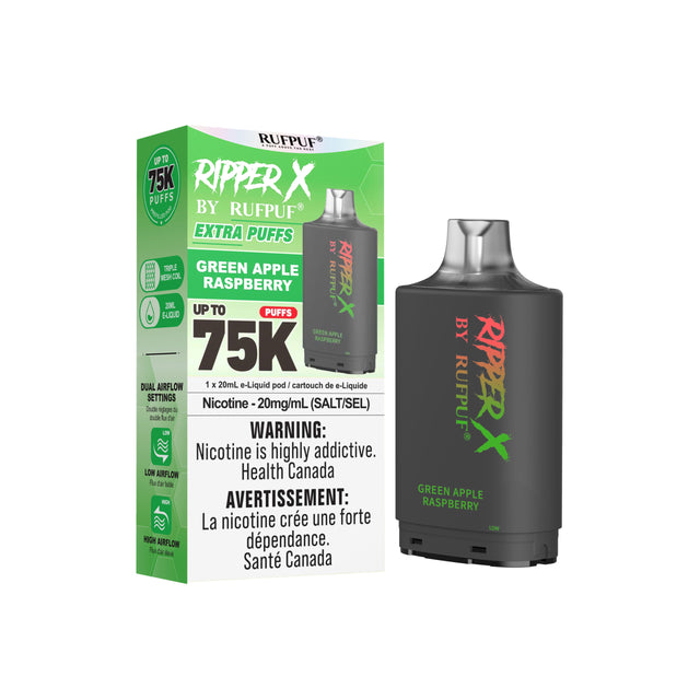 Green Apple Raspberry - Ripper X 75k Turbo Pod