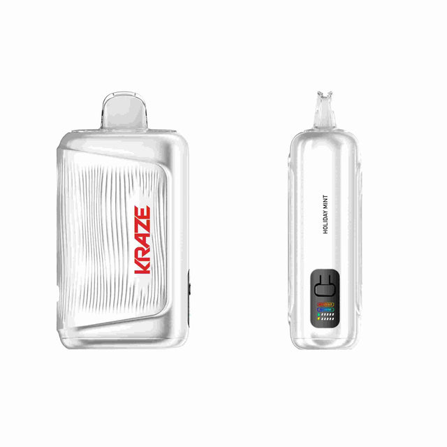 Holiday Mint Kraze Giga 150K Disposable Vape 40mL with clean mint flavour, adjustable airflow and rechargeable battery