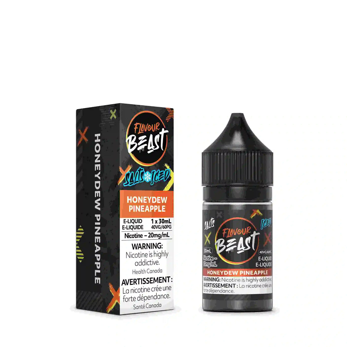 Honeydew Pineapple Flavour Beast Nic Salt 30ml bottle