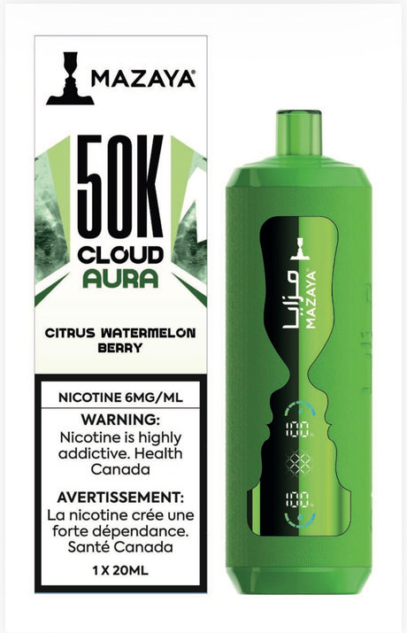 Citrus Watermelon Berry MAZAYA 50K Disposable Vape 50000 puffs disposable vape