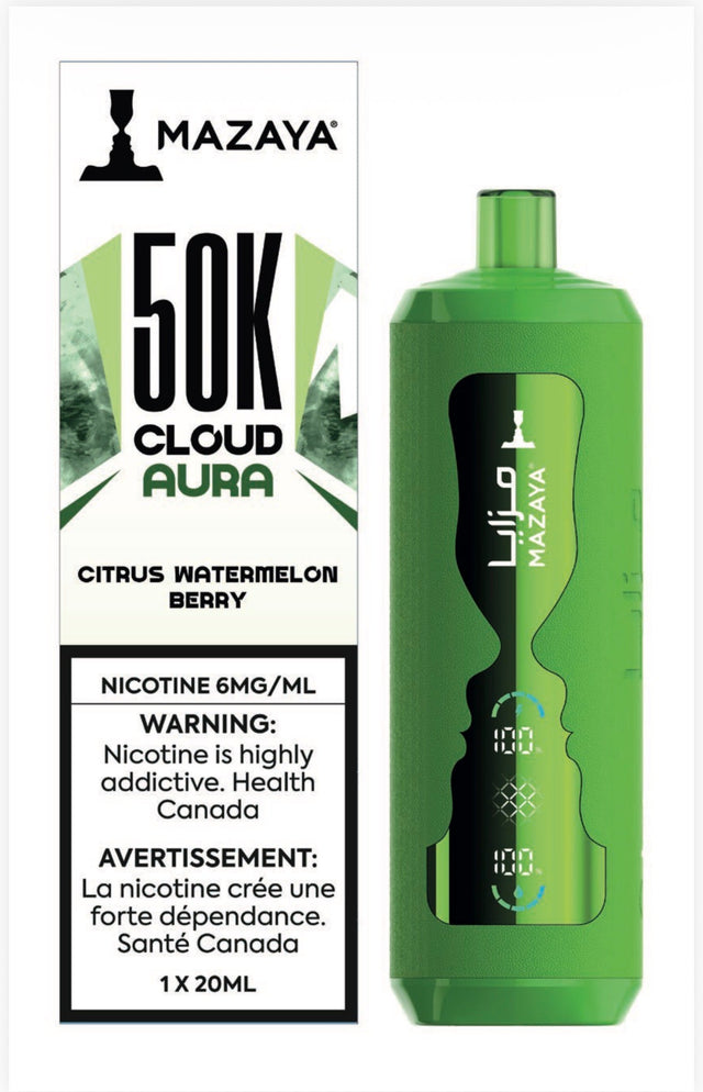 Citrus Watermelon Berry MAZAYA 50K Disposable Vape 50000 puffs disposable vape