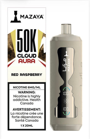 Red Raspberry MAZAYA 50K Disposable Vape 50000 puffs disposable vape
