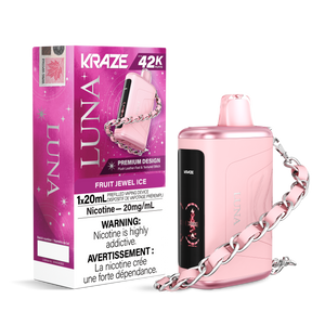 Fruit Jewel Ice - KRAZE Luna 42K Disposable Vape 42,000 Puffs, 20mg/ml