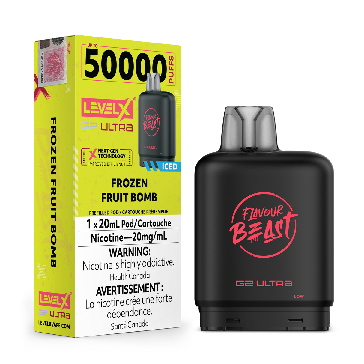 Frozen Fruit Bomb - Level X G2 Ultra 50k Pod