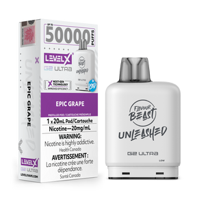 Epic Grape - Flavour Beast Unleashed Level X G2 Ultra 50K Pod