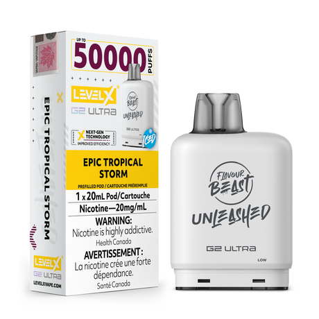 Epic Tropical Storm – Level X G2 Ultra Pod – 50K Puffs