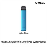Lake Blue Colour - Uwell Caliburn G4 mini pod kit