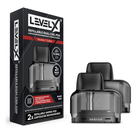 Level X Refillable Replacement Dual Coil Pods Canada