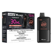 Level X M30 Packin Peach Berry 120K Starter Kit with 30mL peach blueberry raspberry pod and Obsidian Black rechargeable battery