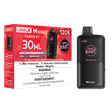 Level X M30 Pink Bomb Iced 120K Starter Kit with 30mL prefilled pod and rechargeable Obsidian Black device