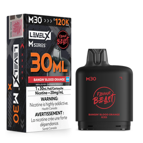 Bangin Blood Orange Iced Level X M30 30mL prefilled pod 120K