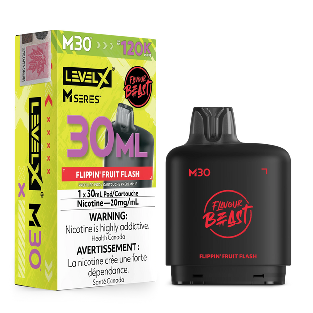 Flippin Fruit Flash Level X M30 30mL prefilled pod 120K