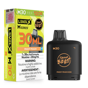 Frizzy Peach Iced Level X M30 30mL prefilled pod 120K