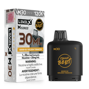 Good Ol Golden Tobacco Level X M30 30mL prefilled pod 120K