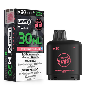 Weekend Watermelon Iced Level X M Series 30mL Pod 120K