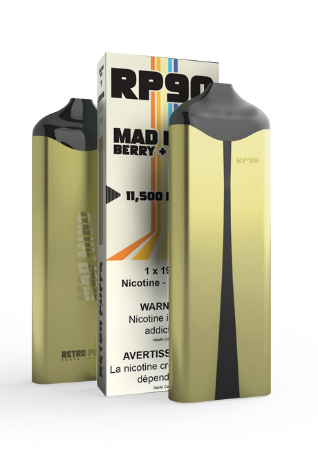 Boosted RP90 Disposable Vape - Mango Mania Mix, 11,500 Puffs