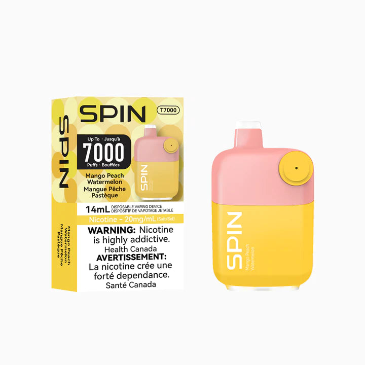 MANGO PEACH WATERMELON - SPIN T7000 Disposable Vape