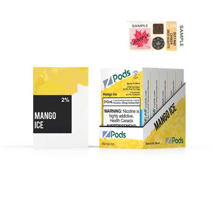 MANGO ICE - Z PODS ( SUPREME NIC BLEND)