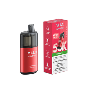 riple Apple – Allo Intense NUUD 50K Disposable Vape 20 mL Salt Nic Type-C.