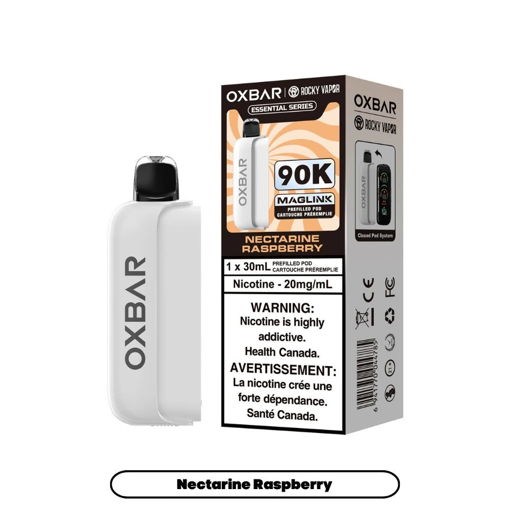 Oxbar Rocky Vapor Maglink Pod 30mL – Nectarine Raspberry