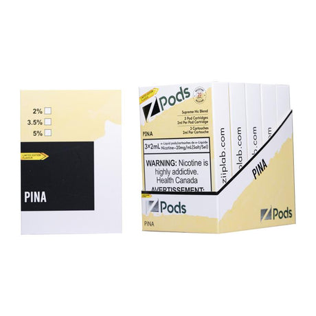 Z Pods Caribbean White 20mg with three prefilled 2mL
