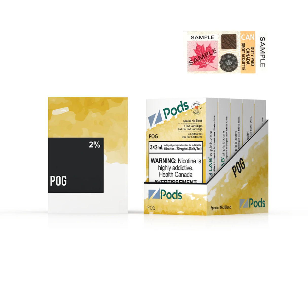 POG- Z PODS ( SUPREME NIC BLEND)