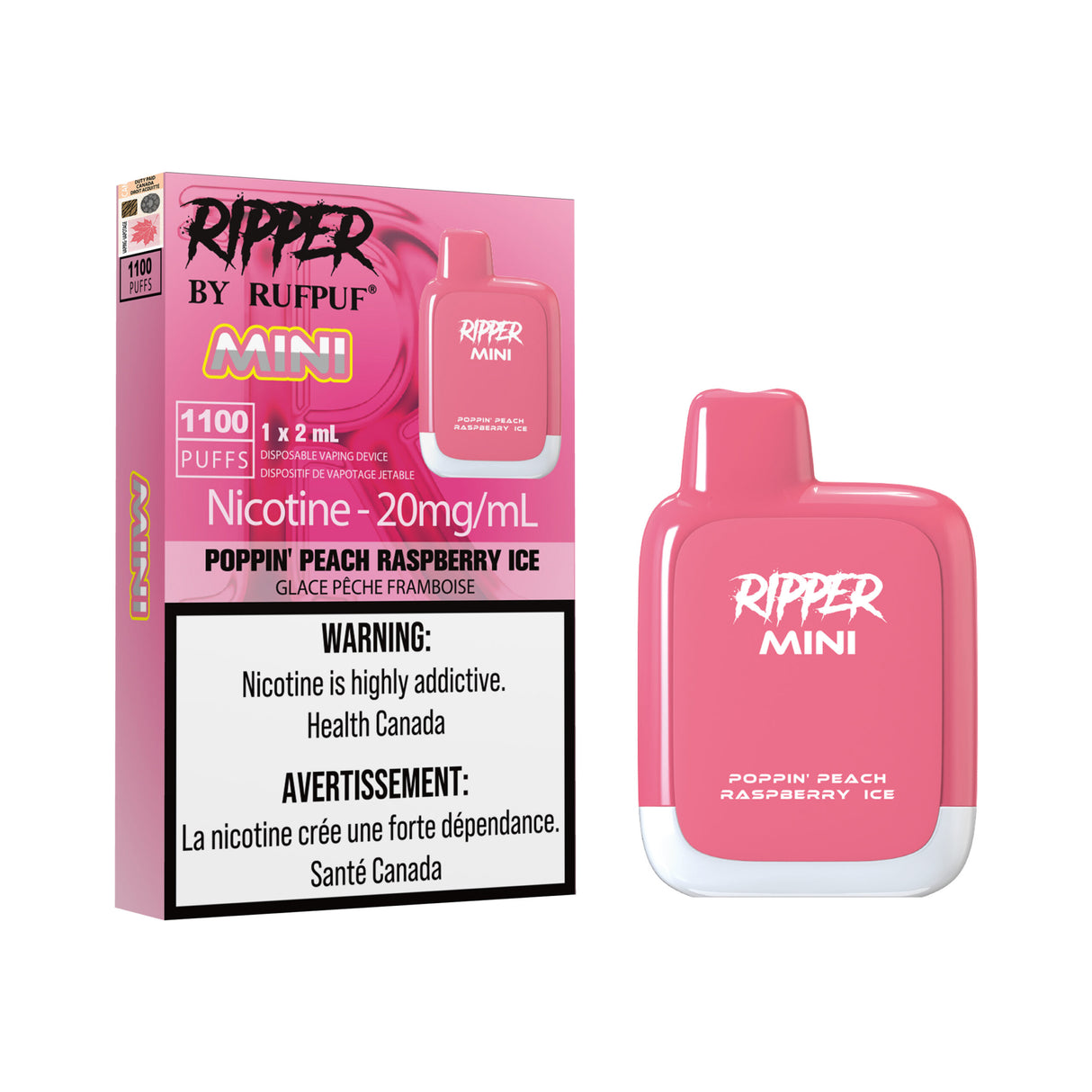 RIPPER by RUFPUF MINI 1100 Puffs Disposable