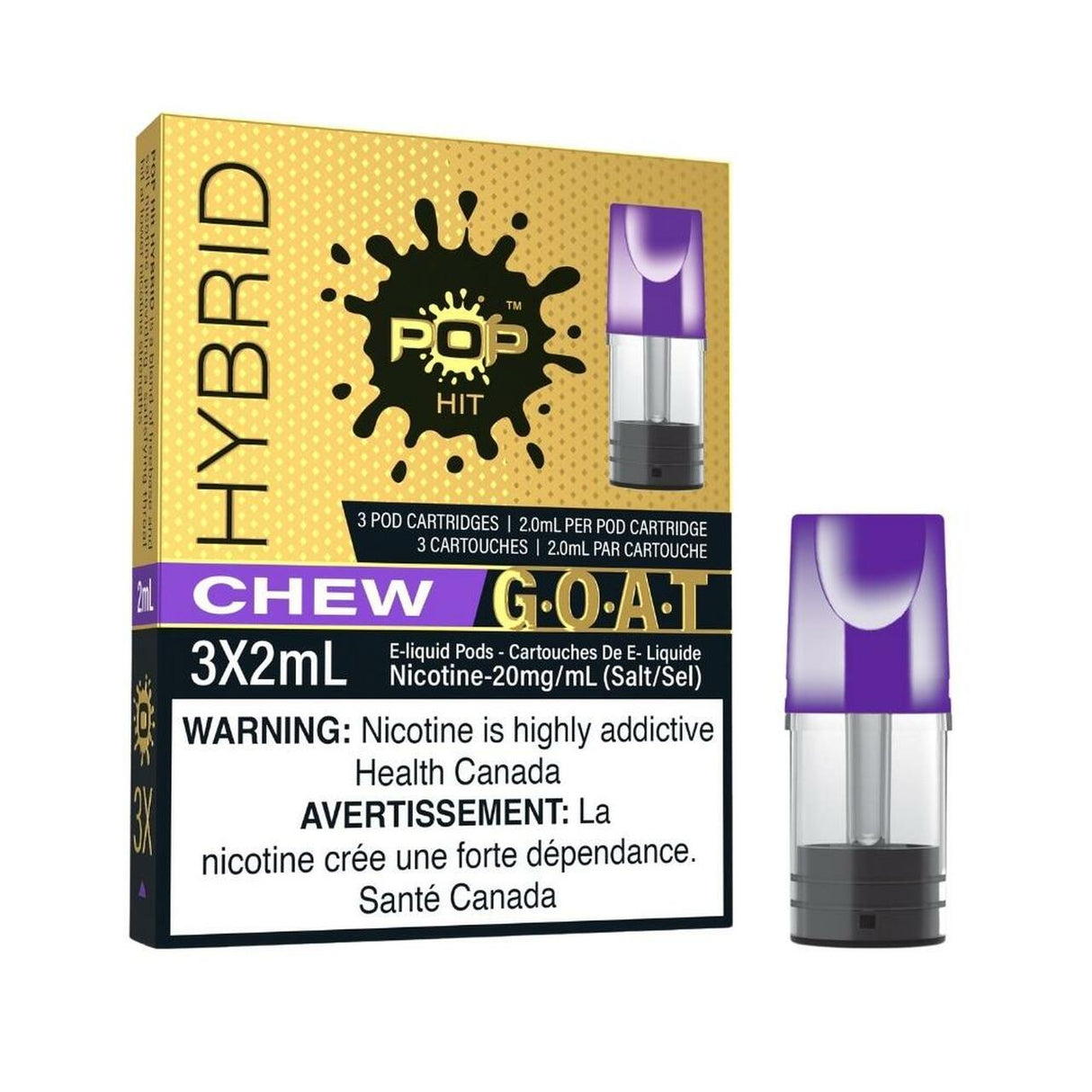 CHEW -  G.O.A.T SERIES -POP HIT HYBRID PODS