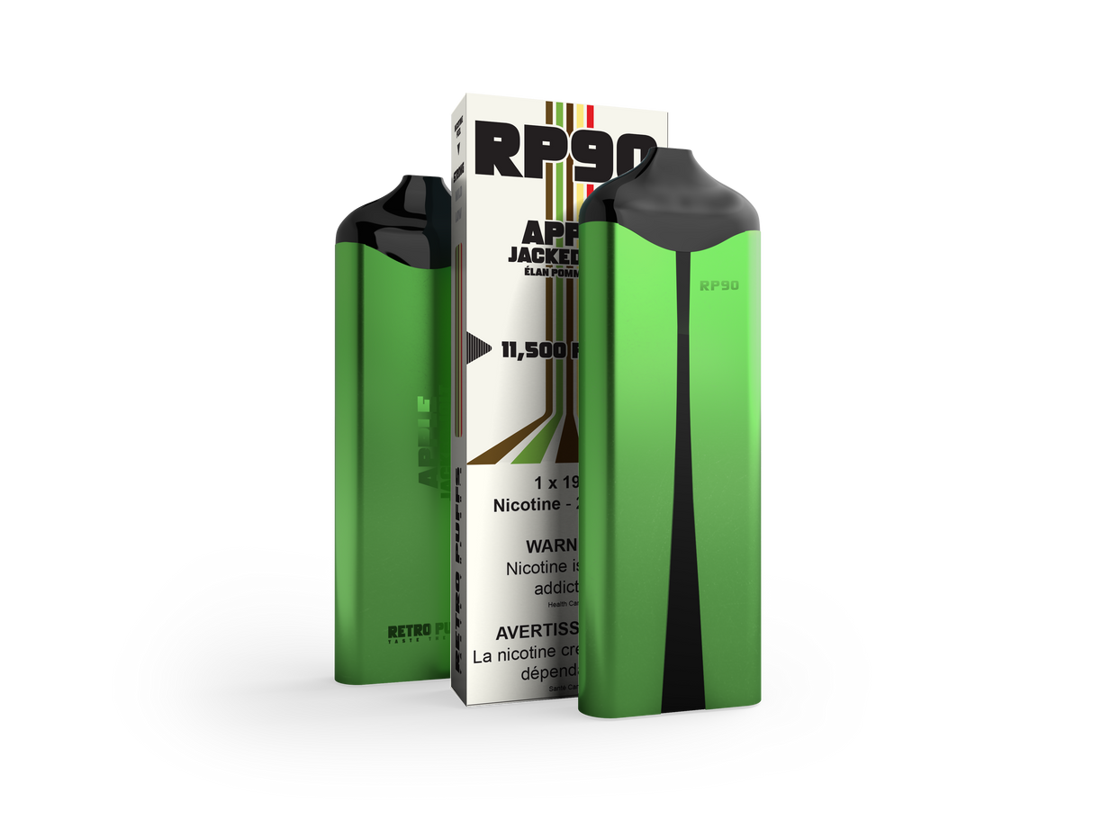 Boosted RP90 Disposable Vape - Apple Jacked Jolt, 11,500 Puffs