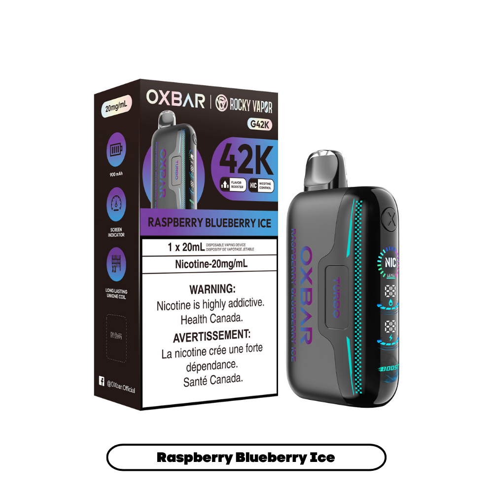 Rocky Vapor Oxbar G42K - Raspberry Blueberry Ice