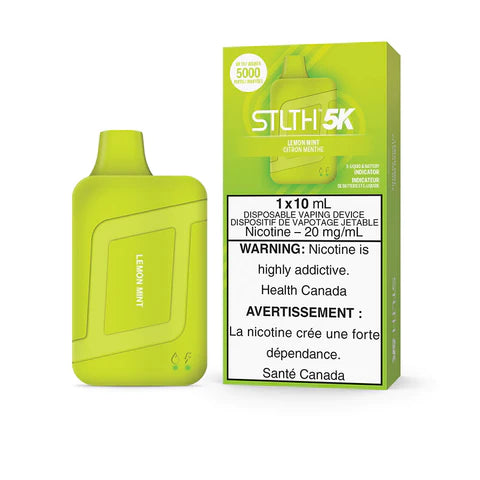 STLTH BOX 5K DISPOSABLE - LEMON MINT