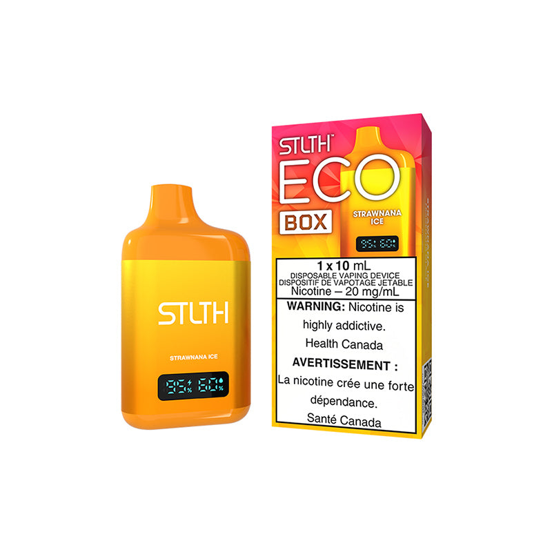 STLTH ECO BOX DISPOSABLE - STRAWNANA ICE