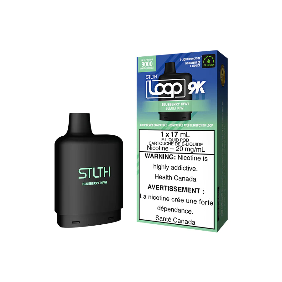 STLTH LOOP 2 POD 9K - BLUEBERRY KIWI
