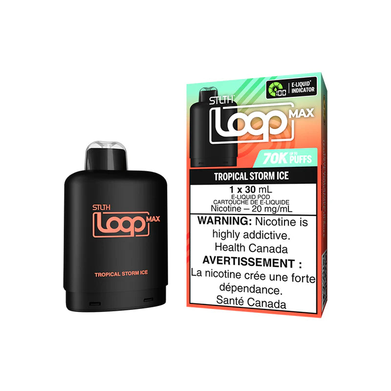 STLTH LOOP MAX Pod Pack Tropical Storm Ice flavour – 70 000 puffs