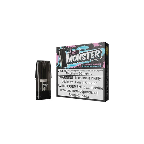 STLTH MONSTER POD PACK -  TROPICAL BLAST ICE