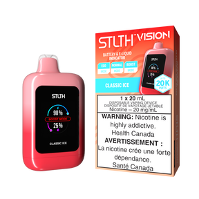 CLASSIC ICE - STLTH VISION Disposable Vape 20K